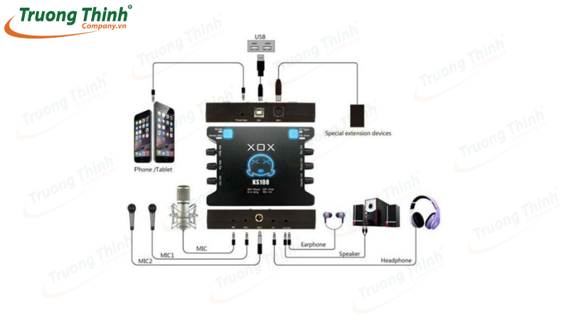 Sử dụng Sound Card