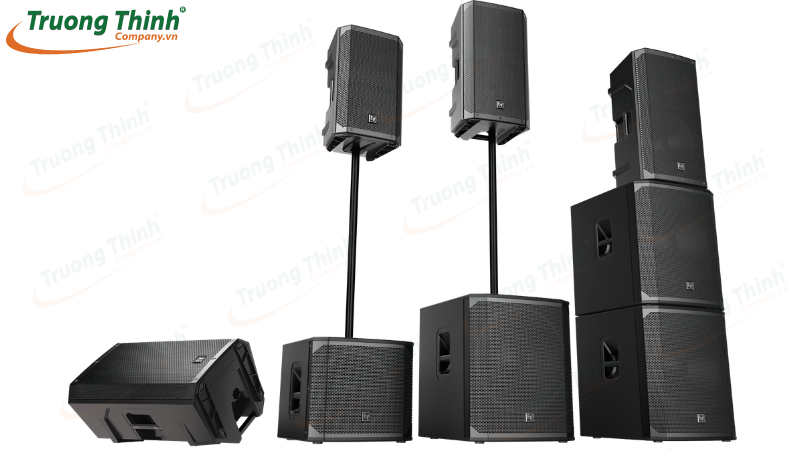 Các dòng loa hội trường sân khấu phổ biến