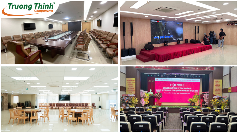 Các tiêu chí lắp đặt âm thanh ngân hàng