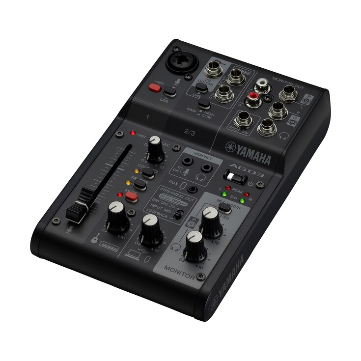 Mixer livestream Yamaha AG03MK2