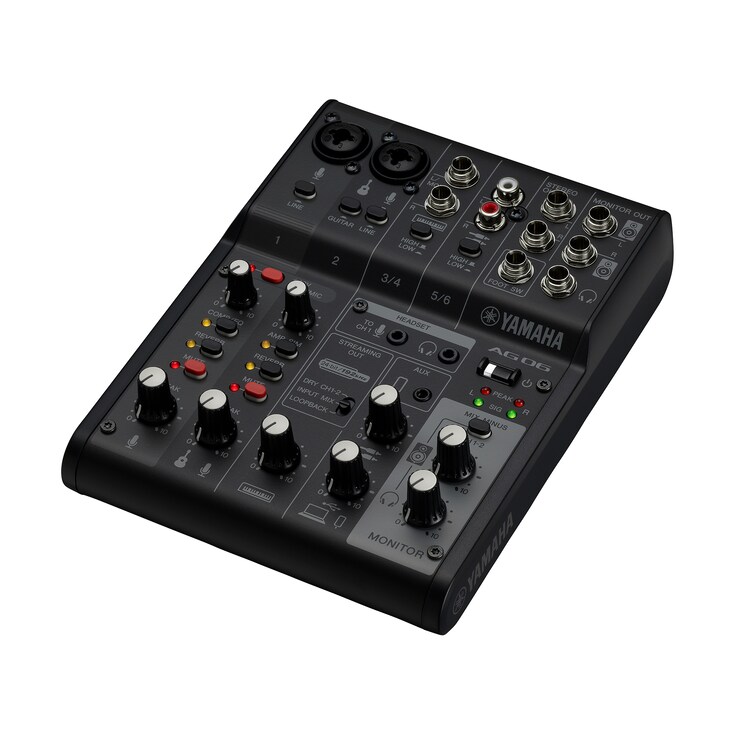 Mixer livestream Yamaha AG06MK2