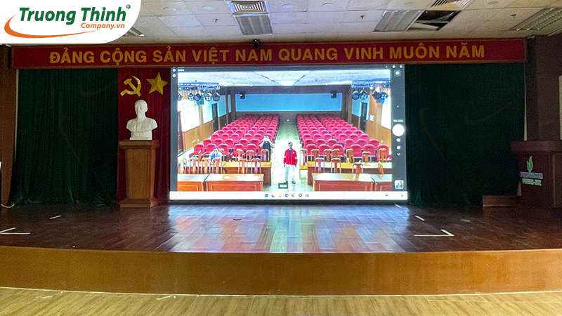 Trường Thịnh nâng cấp hệ thống âm thanh phòng họp trực tuyến Điện Lực Dầu Khí Nhơn Trạch 2
