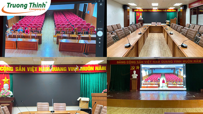 Trường Thịnh nhà thầu âm thanh phòng họp trực tuyến chuyên nghiệp, uy tín