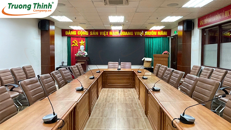 Yêu cầu kỹ thuật âm thanh phòng họp trực tuyến Điện Lực Dầu Khí Nhơn Trạch 2