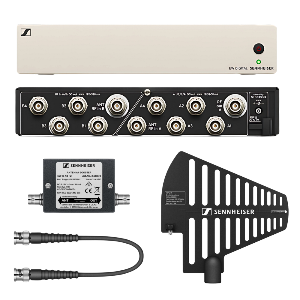 Bộ kích sóng micro không dây Sennheiser EW-D ASA, EW-D AB, ADP UHF